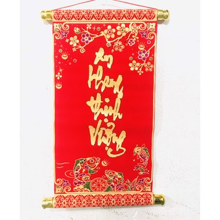 ( LIỄN TẾT ) LIỄN CHIẾC NHỎ NHUNG ĐỎ TRANG TRÍ NGÀY TẾT, NHÀ CỬA, QUÀ TẶNG.....