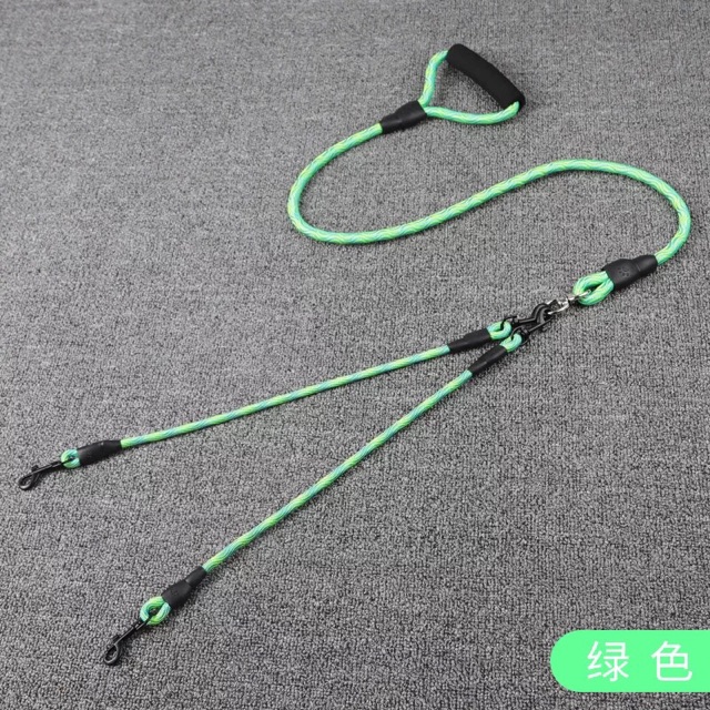 DÂY DẮT ĐÔI CHO CHÓ MÈO VẰN PHẢN QUANG