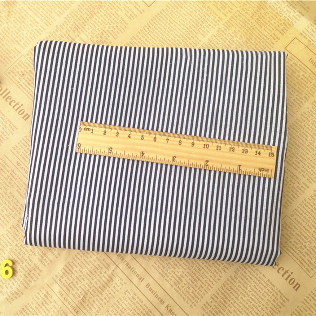 Vải cotton họa tiết sao, chấm bi dùng làm thủ công