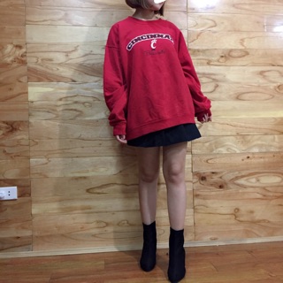 Áo nỉ oversize auth used
