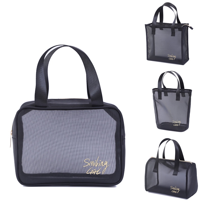 Túi Lưới Đựng Mỹ Phẩm Cầm Tay Du Lịch Tiện Lợi