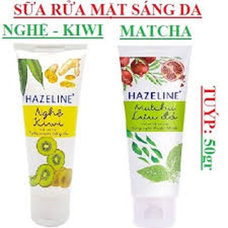 Sữa Rửa Mặt Hazeline đủ màu 50g