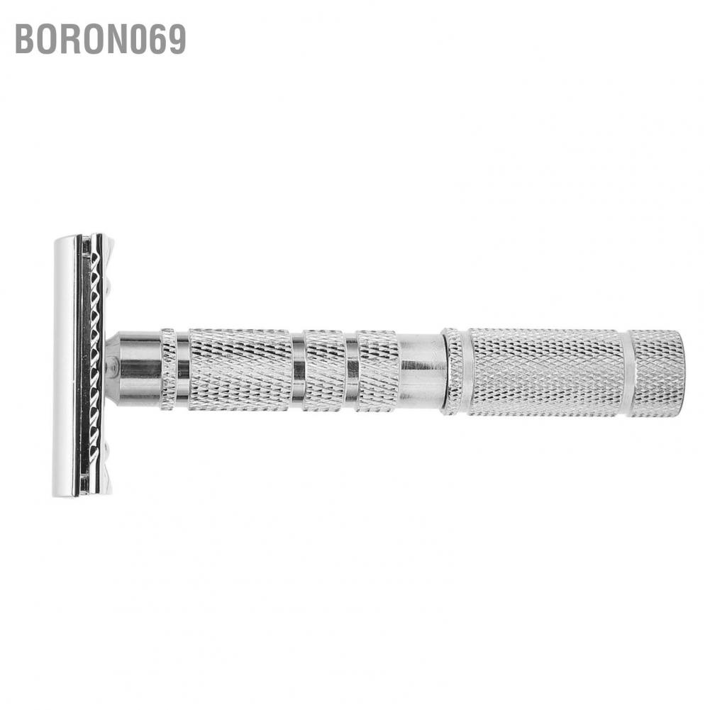 Dao cạo cổ điển An toàn cao Tay cầm tiện dụng Chống gỉ Máy cạo râu bằng tay cổ điển dành cho nam Tiệm cắt tóc tại nhà Quà tặng du lịch Boron069