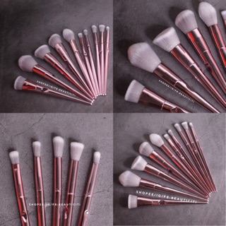 Bộ cọ 10 cây rose gold cá nhân