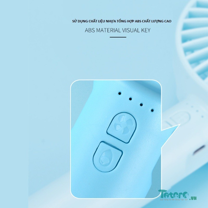 QUẠT PHUN SƯƠNG Cầm Tay Quạt Mini Tích Điện Phun Sương Hơi Nước Tạo Ẩm 1200mAh - QUẠT PHUN SƯƠNG TINH DẦU  - Hàng Chuẩn | BigBuy360 - bigbuy360.vn