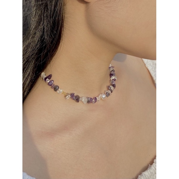 [380]Vòng cổ đá thô