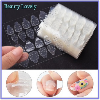 Bộ 24 Sticker Keo Dán Móng Tay Giả  Silicone