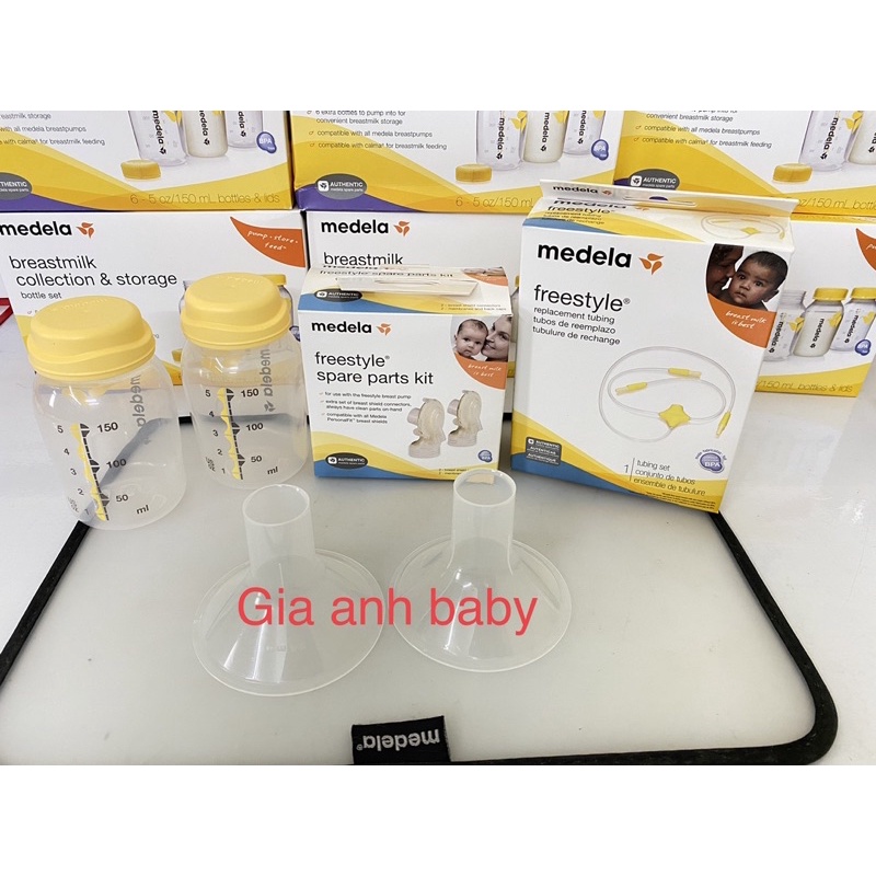 Phụ kiện máy hút sữa medela freestyle/ swing maxi - Set phụ kiện cho máy freestyle/ swing maxi