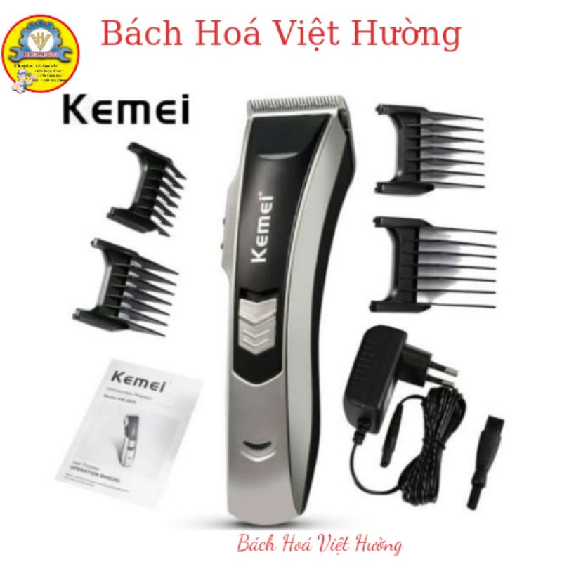 [GIÁ RẺ]Tông đơ cắt tóc tạo kiểu chuyên nghiệp Kemei -KM2820 , tông đơ không dây tiện dụng pin trâu ,siêu bền