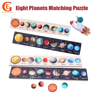 Đồ chơi lắp ráp hệ mặt trời bằng gỗ montessori
