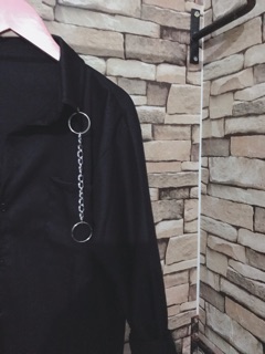💯[FREE_SHIP] ÁO SƠ MI unisex phối xích