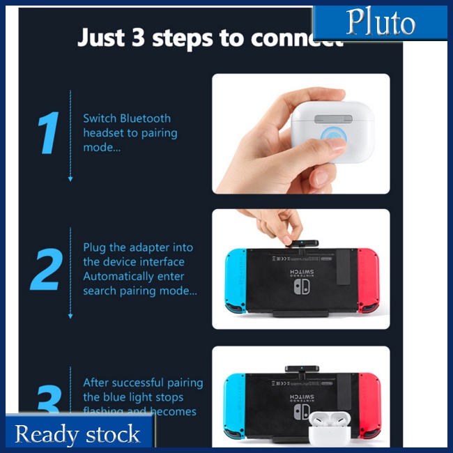 Mới Thiết Bị Truyền Nhận Tín Hiệu Âm Thanh Bluetooth Với Cổng USB-A Cho Switch / PS4