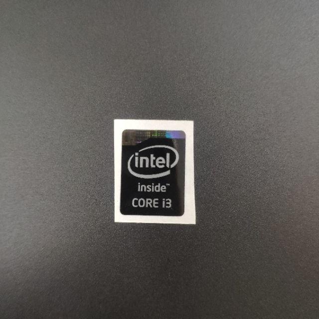 Logo Intel CORE i3 dán trang trí máy tính, laptop