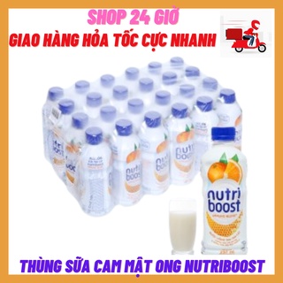  Sữa Trái Cây Cam - Mật Ong Nutriboost Thùng 24 Chai 