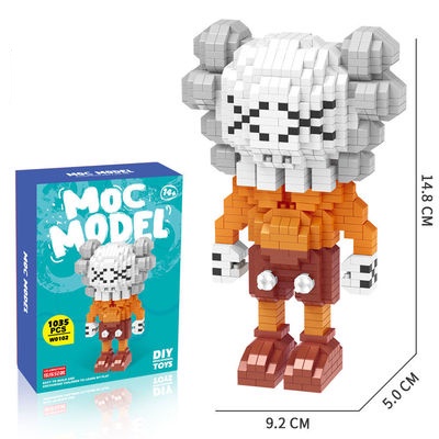 Mô Hình 3D Lắp RápKaws Moc Nhân Vật Hoạt Hình Cho Bé Trai Gái Giá Rẻ Bằng Nhựa Trang Trí Mini Sáng Tạo Đáng Yêu