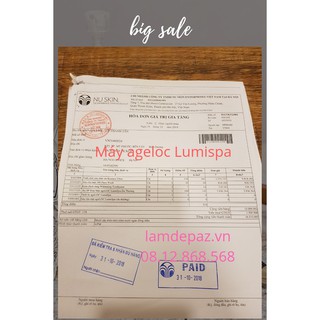 Máy Rửa Mặt LumiSpa Nuskin Combo khuyến mại