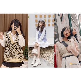Áo len ghi lê siêu sịn