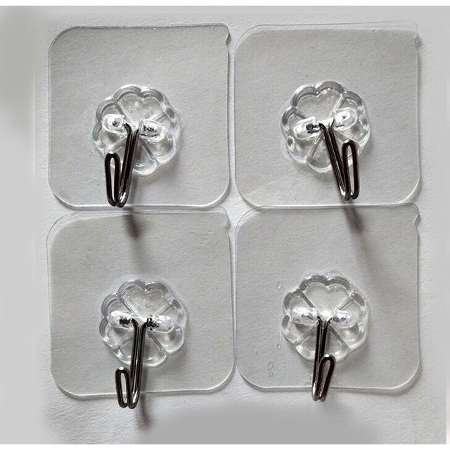 Set 10 móc dính, dán tường siêu siêu dính và chặt