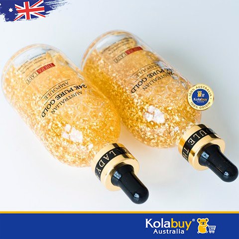 Tinh chất vàng Dưỡng da của Úc Thera Lady 24K Pure Gold Ampoule 100ml