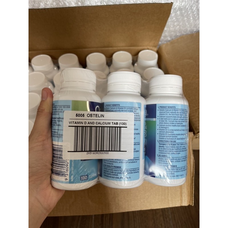 Canxi Ostelin 130 viên cho bà bầu - Úc