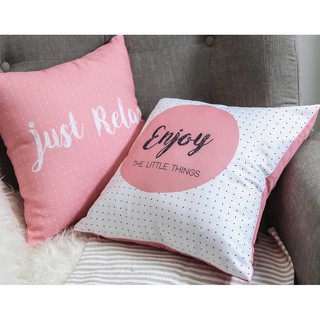 Set 2 Vỏ gối vuông Just Relax