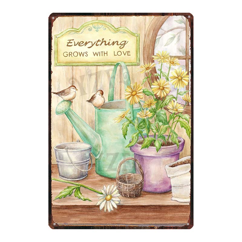 Tấm kim loại gắn tường trang trí họa tiết hoa đa dạng