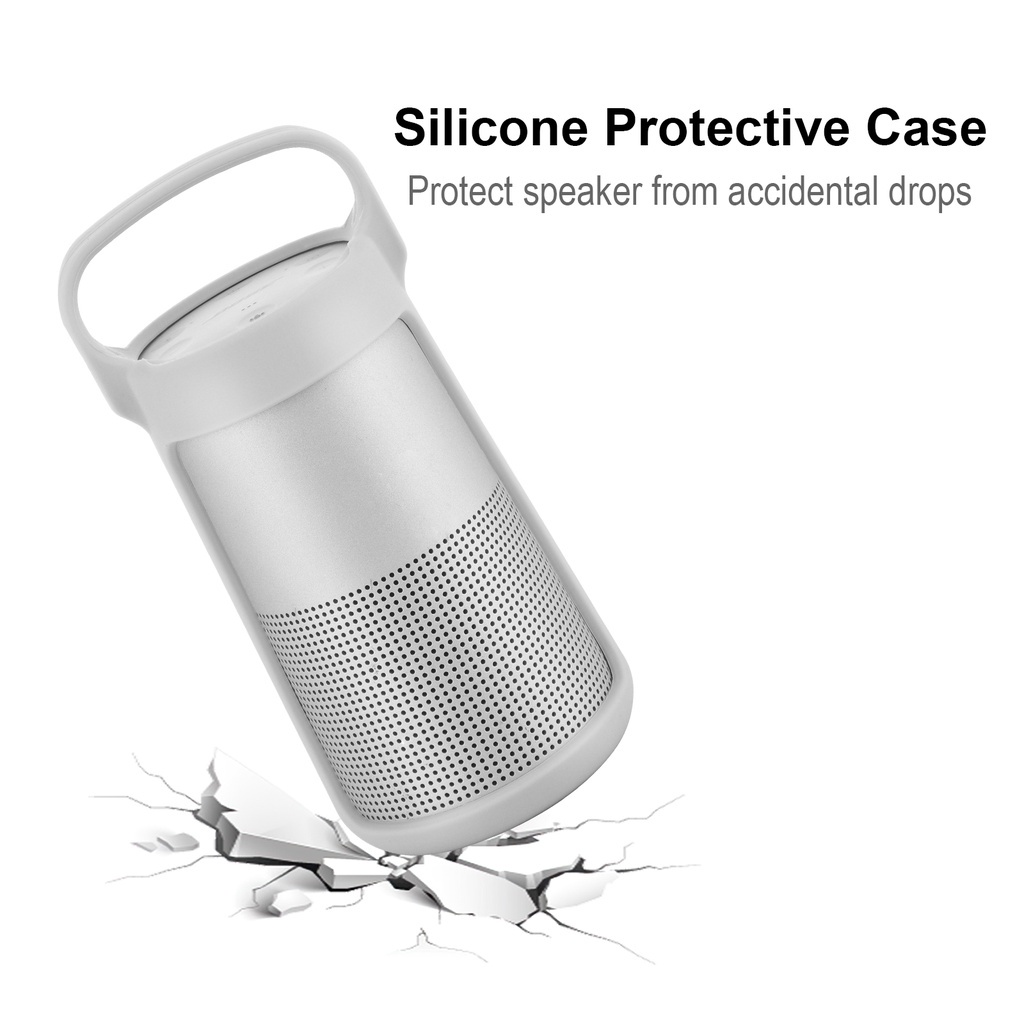 Túi Đựng Loa Cầm Tay Bằng Silicon Cho Bose SoundLink Revolve / Revolve