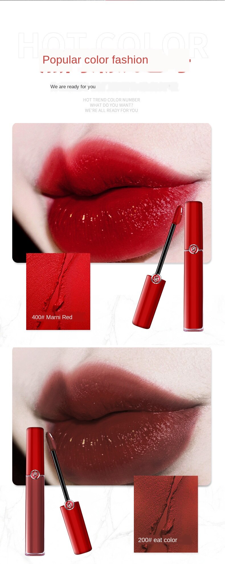 AE-XO Velvet Lip Glaze Moisturizing Lip Gloss | BigBuy360 - bigbuy360.vn