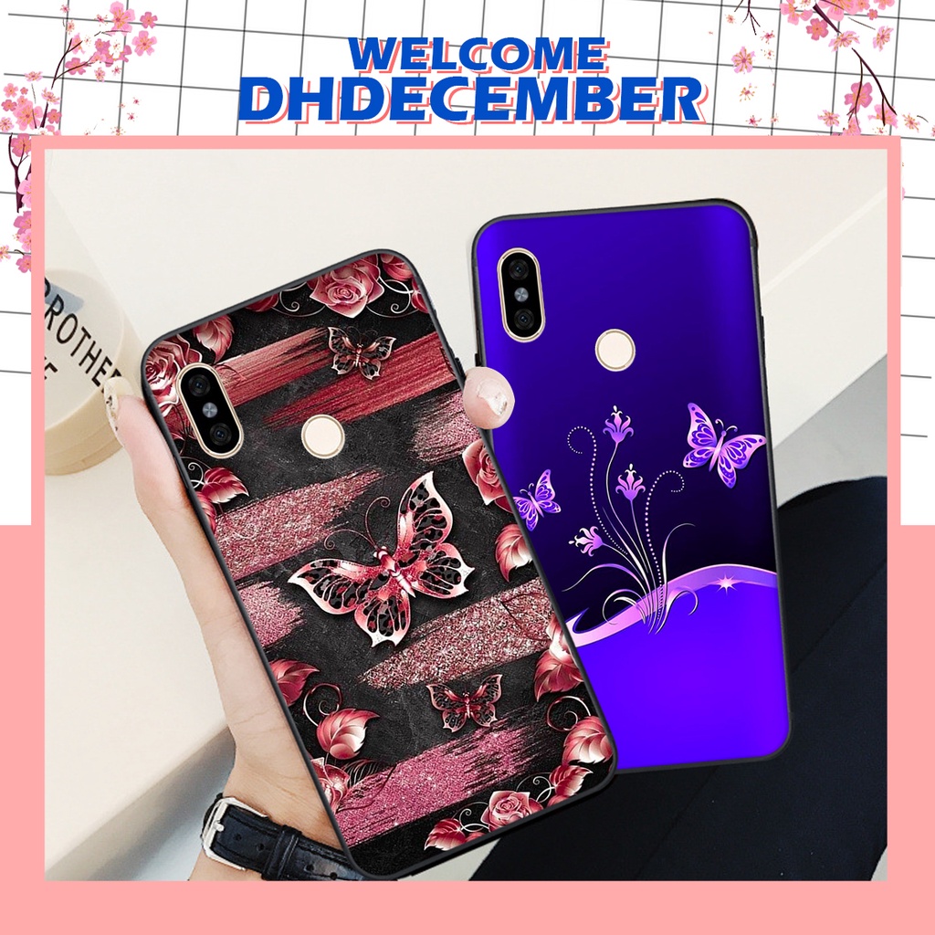 Ốp lưng Xiaomi REDMI NOTE 5 PRO / NOTE 6 PRO in hình hoa tinh tế , mới mẻ DH DECEMBER