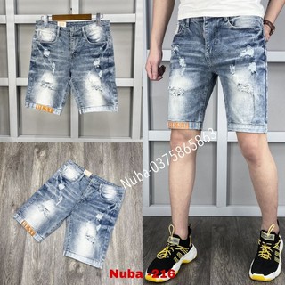 Quần short jean nam mẫu mới đẹp giá rẻ,quần bò tự chụp,nuca 216