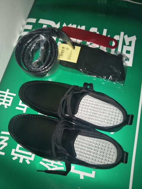 Giầy lười nam Quảng Châu. Kiểu dáng buộc dây.Sẵn đen sz 43 | BigBuy360 - bigbuy360.vn