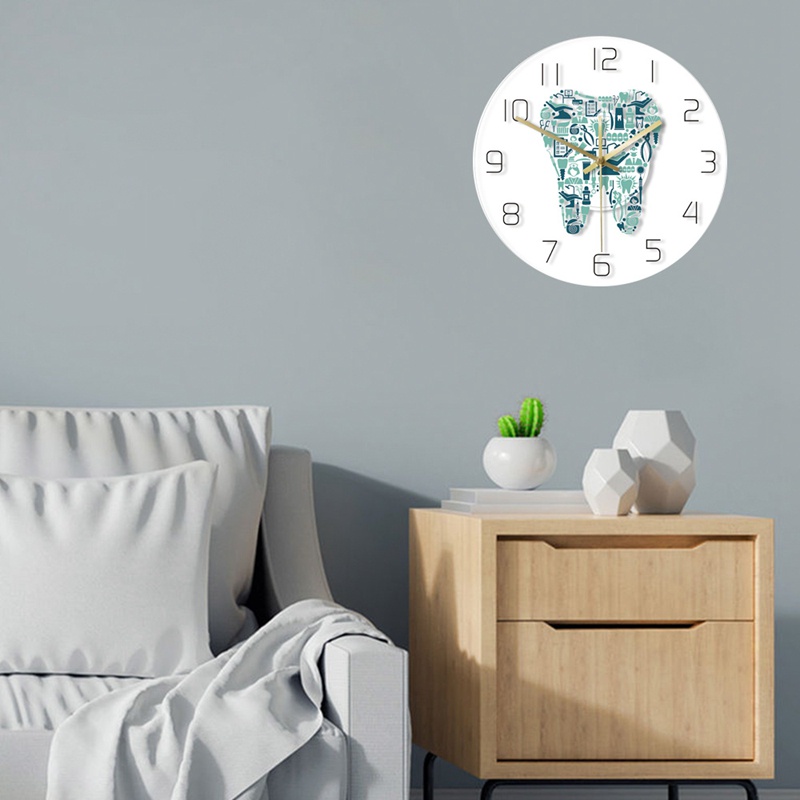 Đồng Hồ Treo Tường Bằng Acrylic Không Gây Tiếng Ồn Nhiều Màu Sắc