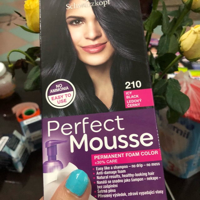 Thuốc nhuộm tóc dạng bọt Schwarzkopf Perfect Mousse .