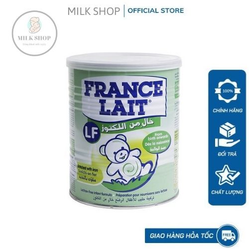 Sữa France Lait LF 400g (Cho trẻ tiêu chảy, không dung nạp Lactose)