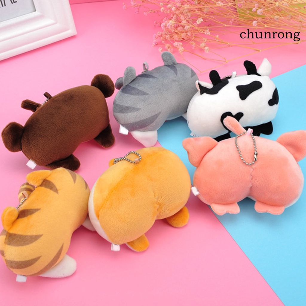 Cr Phụ Kiện Trang Trí Xe Hơi Kiểu Dáng Mông Mèo Corgi Dễ Thương