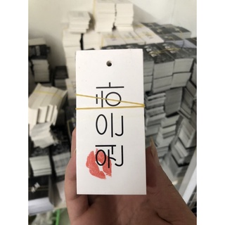 combo 100c  mác giấy, tag mác quần áo