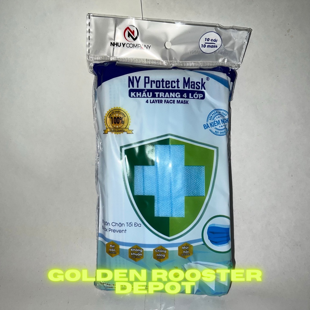 Khẩu trang y tế kháng khuẩn 4 lớp Như Ý