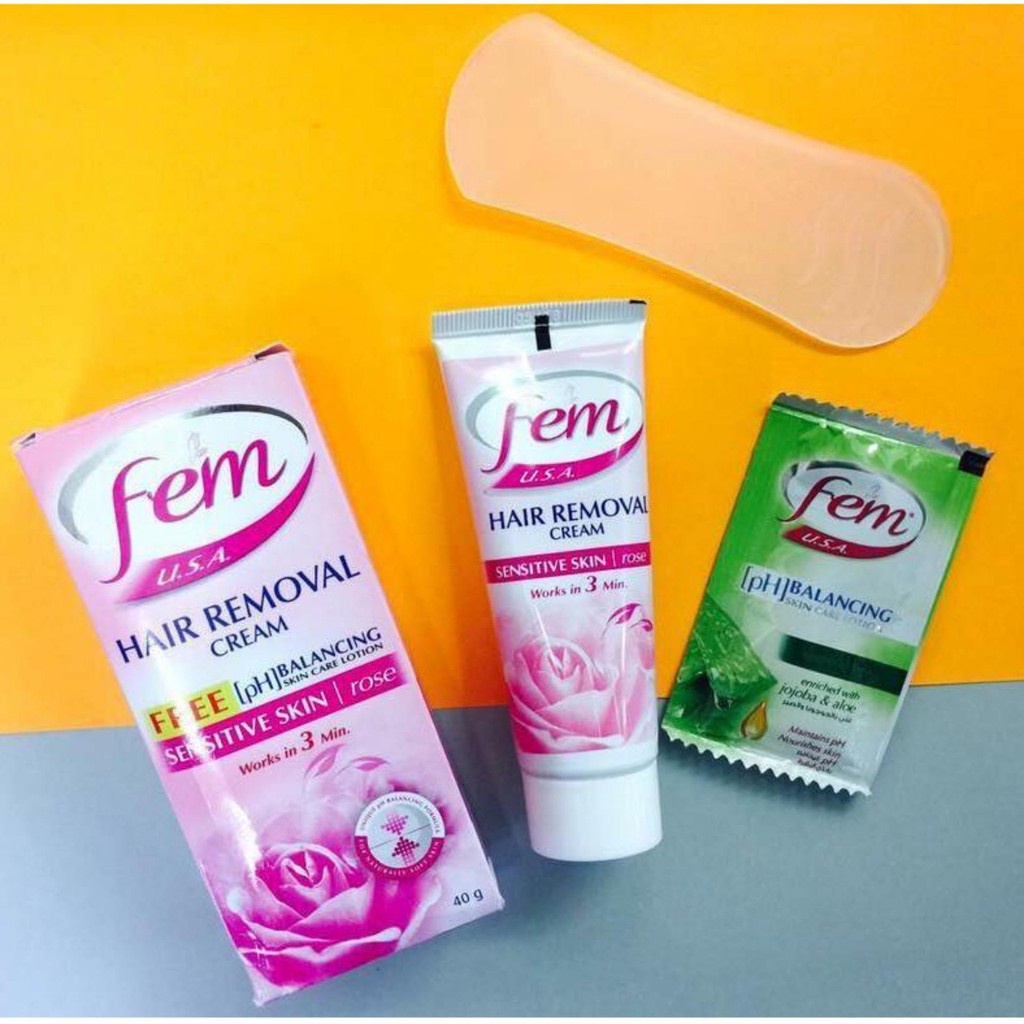Kem Tẩy Long Fem HAIR REMOVAL CREAM 40G