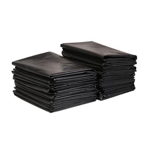 Túi rác đen không quai kích thước 90x120 dùng cho thùng to/công nghiệp/gói hàng 1kg