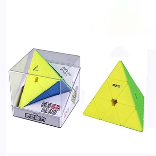 [Chính Hãng] Rubik Pyraminx Nam Châm QiYi MS Magnetic Stickerless Rubic Tam Giác