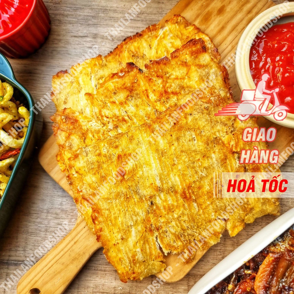 Khô Cá Thiều Tiêu Sọ Dạng Miếng Lon 300Gram