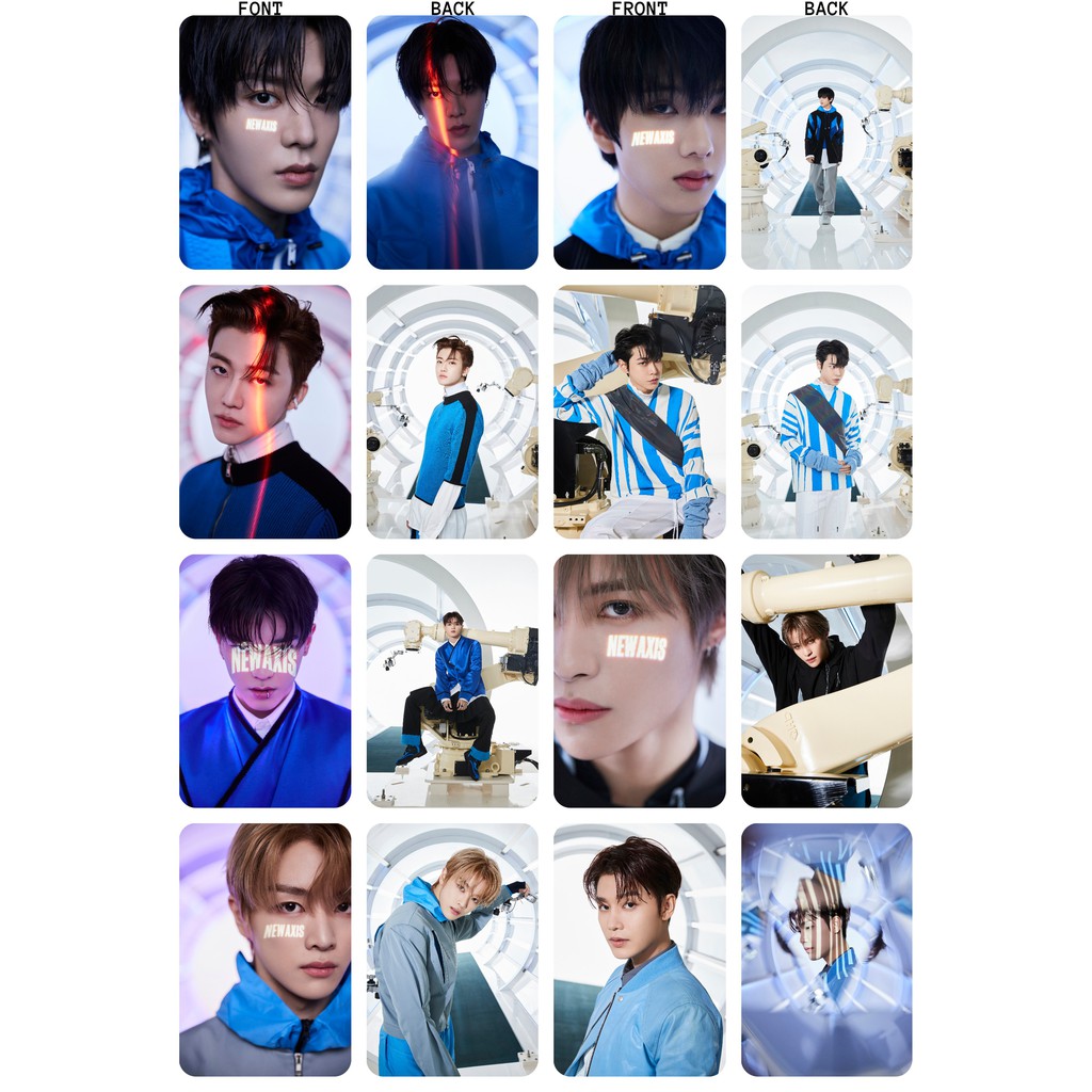 Set 21 card thẻ nhựa NCT 2021 - Universe bo góc in 2 mặt