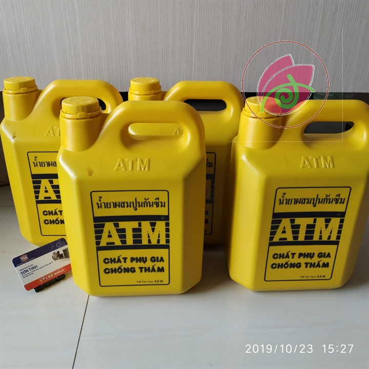 Phụ gia Chống Thấm ATM 4.5L