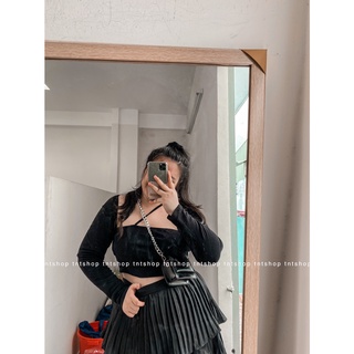 Set áo ống + áo khoác ngắn [TNT Shop Bigsize 60Kg 90Kg]