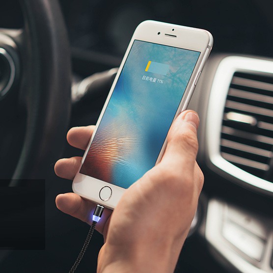 Dây Cáp Sạc Từ Tính Nam Châm T-rex Magnetic Charging 3 In 1