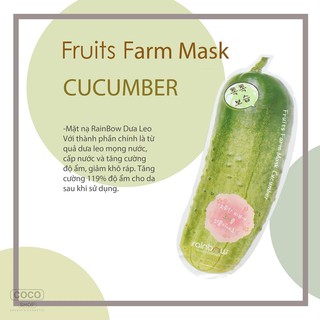 MẶT NẠ HOA QUẢ RAINBOW FRUIT FARM MASK PACK