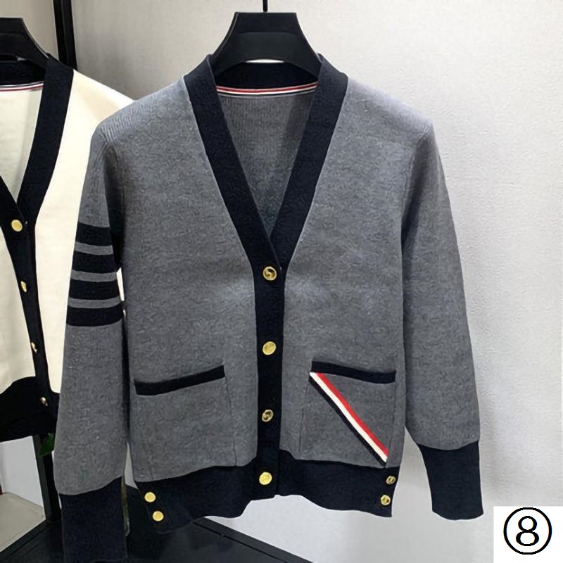 Áo Khoác Cardigan Dệt Kim Cao Cấp Cổ Chữ v Có Túi Thời Trang Xuân Thu 2022 Mới Cho Nam