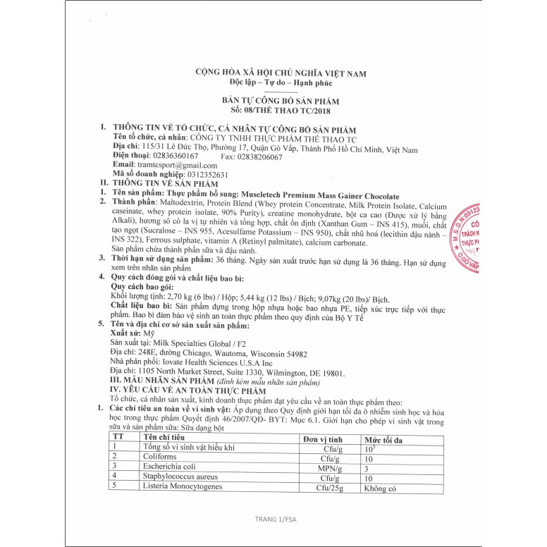 Sữa tăng cân tăng cơ cao cấp Premium Mass Gainer của Muscle Tech hương Chocolate bịch 5.45 kg - Phân phối chính hãng | BigBuy360 - bigbuy360.vn