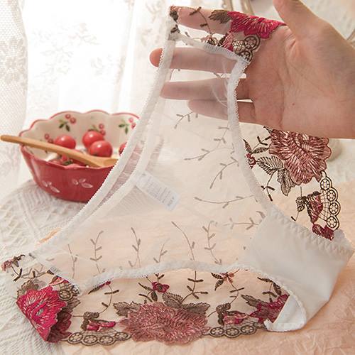 Quần lót ren trùm mông thêu hoa gợi cảm, quyến rũ -ĐƯỢC CHỌN MÀU