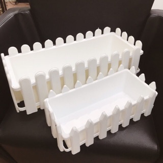 Chậu Trồng cây kiểu hàng rào bằng nhựa - nhiều size